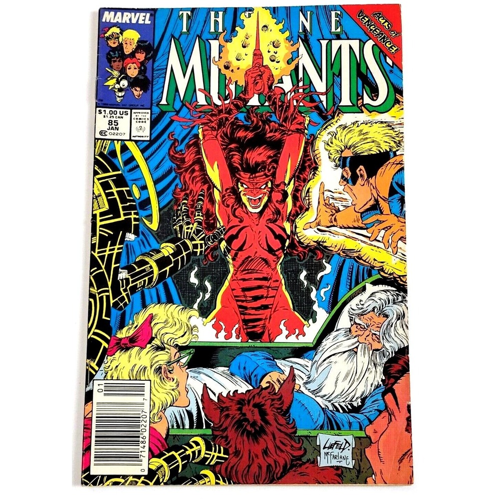NEW MUTANTS # 85β - (1990) ACTS OF VENGEANCE